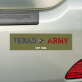 TEXAS-ARMEE AUTOAUFKLEBER (Auf Auto)