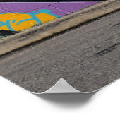 Texas - Art in der Houston Street Poster (Ecke)