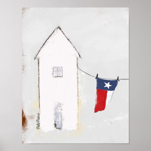 Texas Art Poster (Vorne)