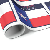 Texas-Atheist Geschenkpapier (Rolleneckpunkt)