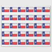 Texas-Atheist Geschenkpapier (Flach)