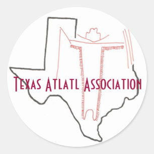 Texas Atlatl Association Aufkleber