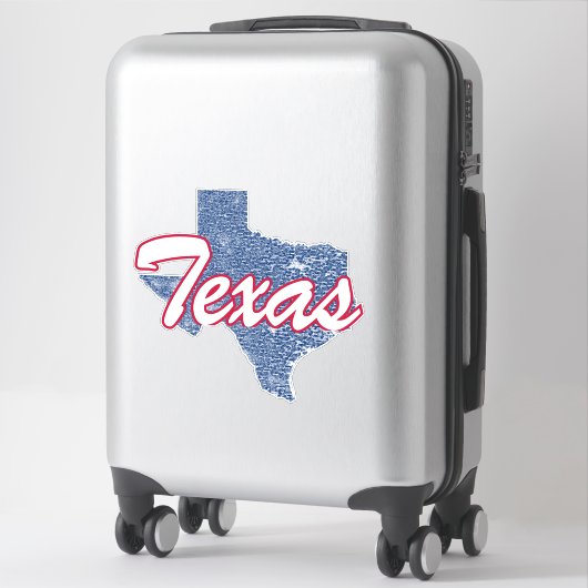 Texas Aufkleber (Koffer)