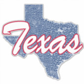Texas Aufkleber (Vorderseite)