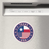 Texas Aufkleber, Handy, Totbeutel Magnet (In Situ (Geschirrspüler))