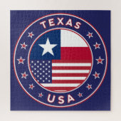Texas Aufkleber, Handy, Totbeutel Puzzle (Vertikal)