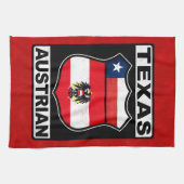 Texas Austrian American Küchentuch (Horizontal)