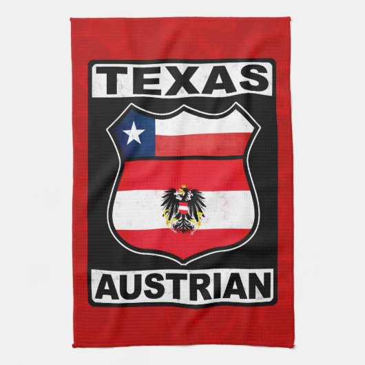 Texas Austrian American Küchentuch (Vertikal)