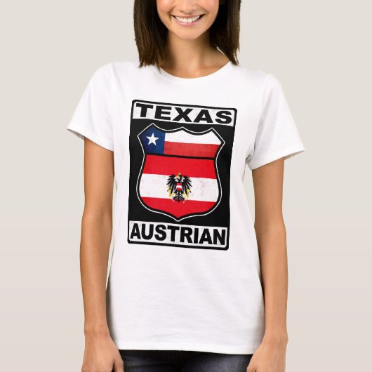 Texas Austrian American Ladys T-Shirt (Vorderseite)