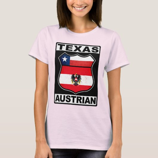 Texas Austrian American T-Shirt (Vorderseite)