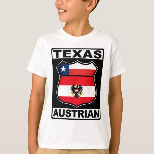Texas Austrian American T-Shirt (Vorderseite)