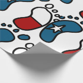 Texas Baby Feet Geschenkpapier (Ecke)
