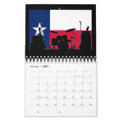 Texas-Band auf Bühne Kalender (Jan 2027)