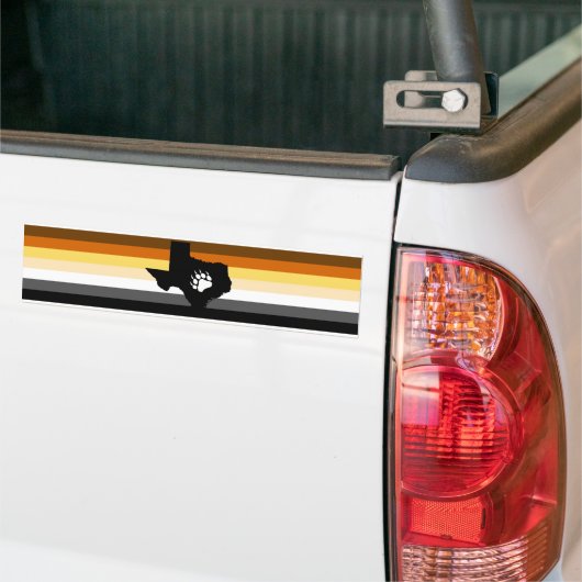 Texas-Bär Autoaufkleber (Auf Lkw)