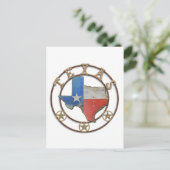 Texas Barn Art Postcard Postkarte (Stehend Vorderseite)