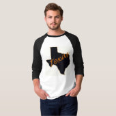 Texas-Baseball Jersey T-Shirt (Vorne ganz)