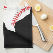 Texas Baseball Staat lustig Texas Baseball Geschirrtuch (Viertel Falte)