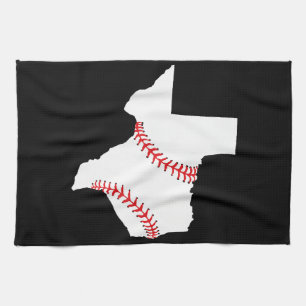 Texas Baseball Staat lustig Texas Baseball Geschirrtuch