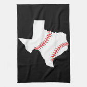 Texas Baseball Staat lustig Texas Baseball Geschirrtuch (Vertikal)