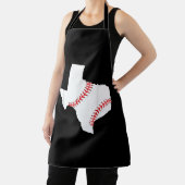 Texas Baseball Staat lustig Texas Baseball Schürze (InSitu)