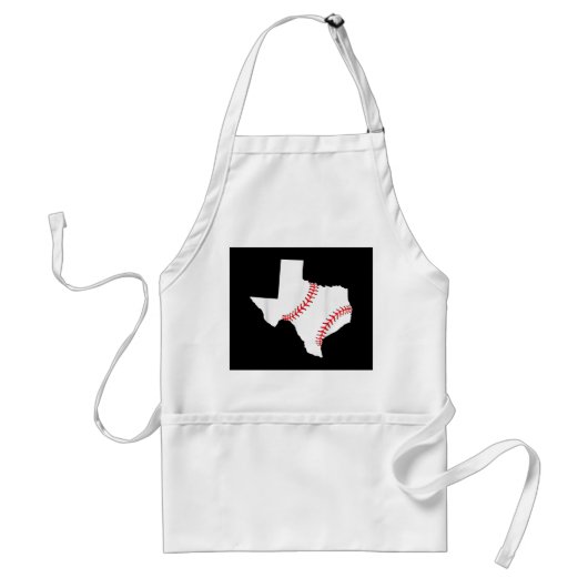 Texas Baseball Staat lustig Texas Baseball Schürze (Vorne)
