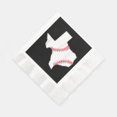 Texas Baseball Staat lustig Texas Baseball Serviette (Ecke)