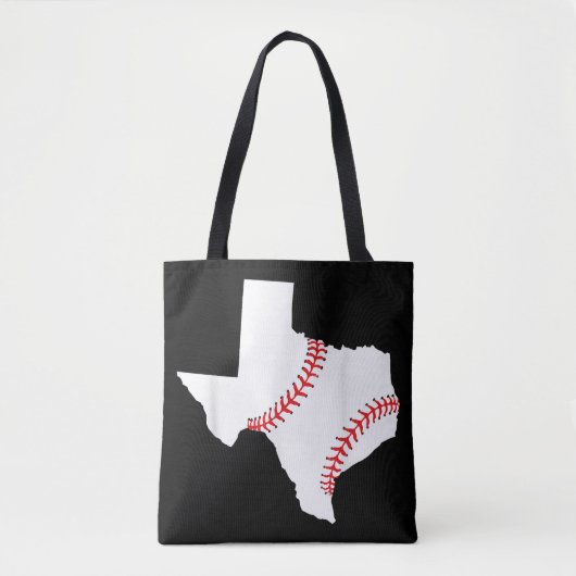 Texas Baseball Staat lustig Texas Baseball Tasche (Vorderseite)