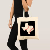 Texas Baseball Staat lustig Texas Baseball Tragetasche (Vorderseite (Produkt))