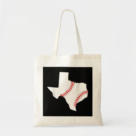 Texas Baseball Staat lustig Texas Baseball Tragetasche (Vorne)