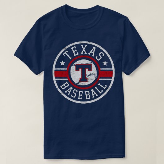 Texas Baseballstadt TShirt (Design vorne)