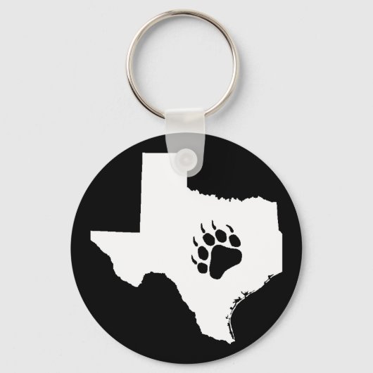 Texas Bear Paw Schlüsselanhänger (Vorderseite)