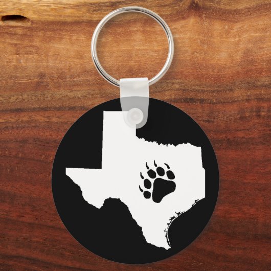 Texas Bear Paw Schlüsselanhänger (Vorderseite)