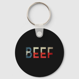 Texas Beef Das Herz des Barbecue Schlüsselanhänger