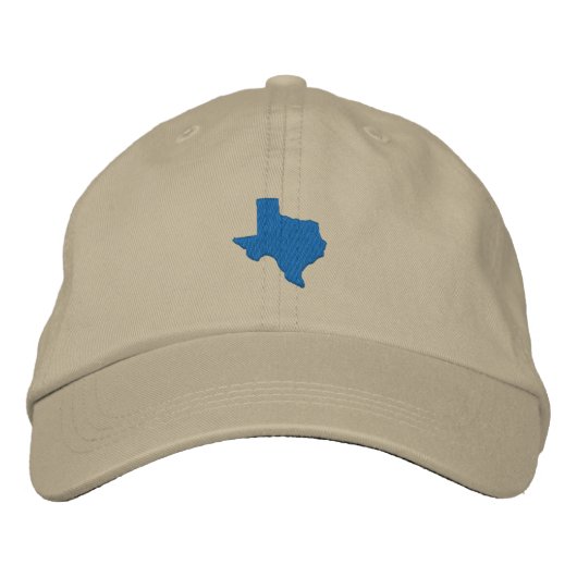 Texas Bestickte Baseballkappe (Vorderseite)