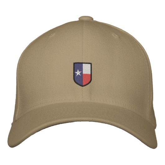 Texas bestickte Wappen-Hut Kappe (Vorderseite)