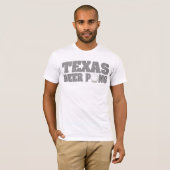 Texas-Bier Pong T - Shirts (Vorne ganz)