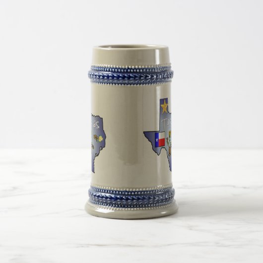 Texas-Bier Stein Bierglas (Mittel)