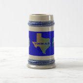 Texas-Bier Stein Bierglas (Mittel)