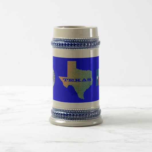 Texas-Bier Stein Bierglas (Mittel)