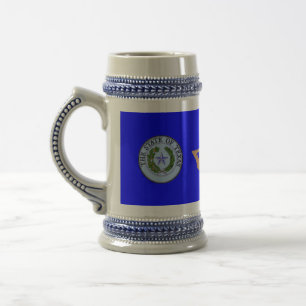 Texas-Bier Stein Bierglas