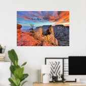 Texas, Big Bend National Park, Poster (Heimbüro)