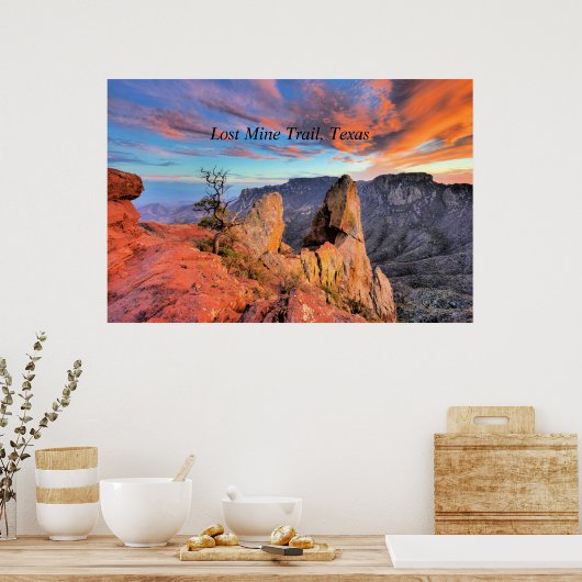 Texas, Big Bend National Park, Poster (Küche)