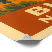 Texas Big Bend National Park V01 Poster (Ecke)