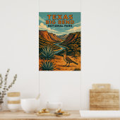 Texas Big Bend National Park V02 Poster (Küche)