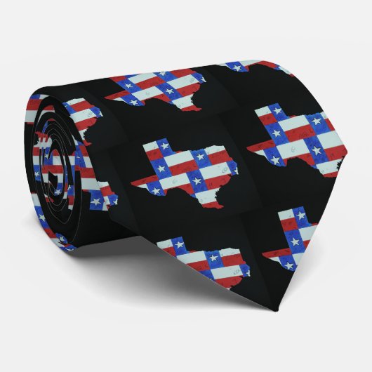Texas-Bild-Krawatte Krawatte (Gerollt)