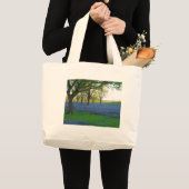 Texas-Blau-Mützen Jumbo Stoffbeutel (Vorderseite (Produkt))