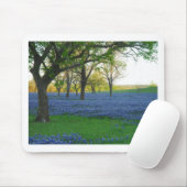 Texas-Blau-Mützen Mousepad (Mit Mouse)