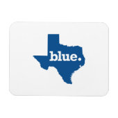 TEXAS BLAUE STAAT MAGNET (Horizontal)