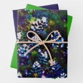 Texas Blue Bonnet Blitz Design Geschenkpapier Set (Beispiel)