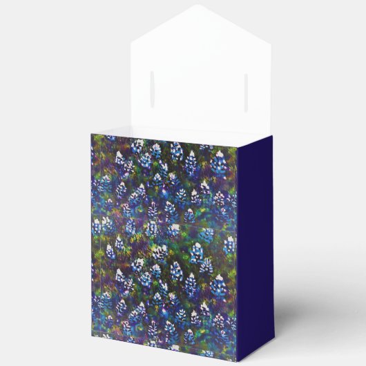 Texas Blue Bonnet Blitz Design Geschenkschachtel (Offen)